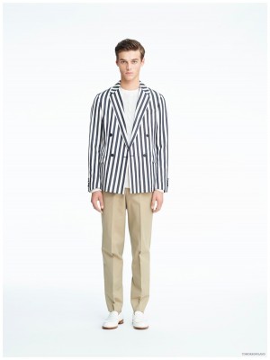Tomorrowland Spring 2015 Menswear Collection: Striped Separates Revisited