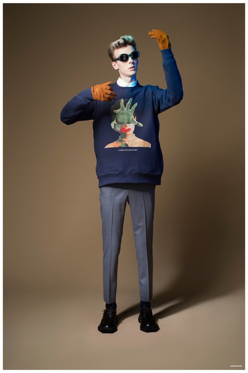 Undercover Creates Urban Art for Fall/Winter 2015 Menswear Collection ...