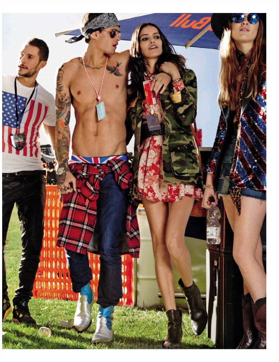 2015 Music Festival Style Featured in Vogue España Fashion Shoot