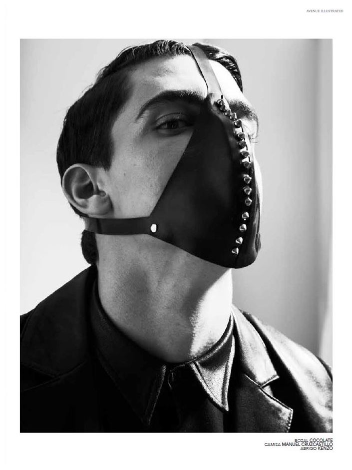 Xavier Serrano Models Bondage Styles For Avenue