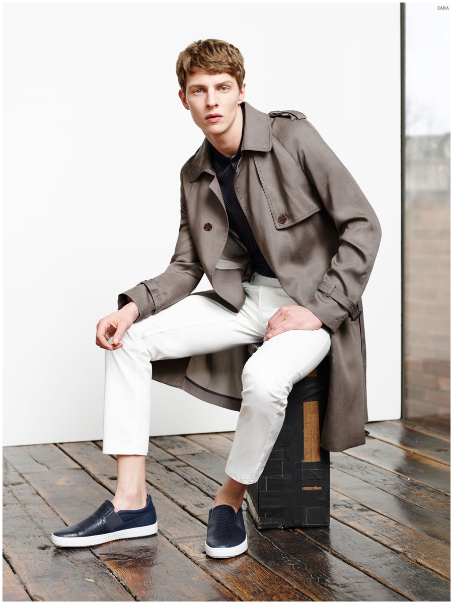 Zara Men Spring 2015 Fashions Look Book Shoot Tim Schumacher 010