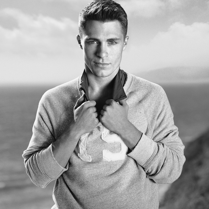 A former model, it was back to his roots for Colton Haynes as he starred in Abercrombie & Fitch's spring 2014 campaign.