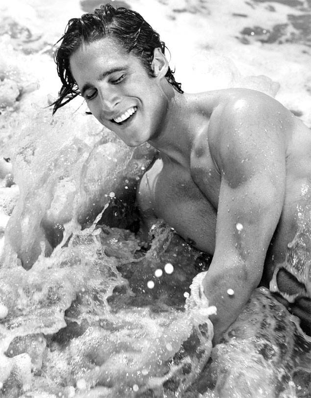 Hitting the beach and going shirtless, Diego Boneta appears in Abercrombie & Fitch's spring 2014 advertising campaign.