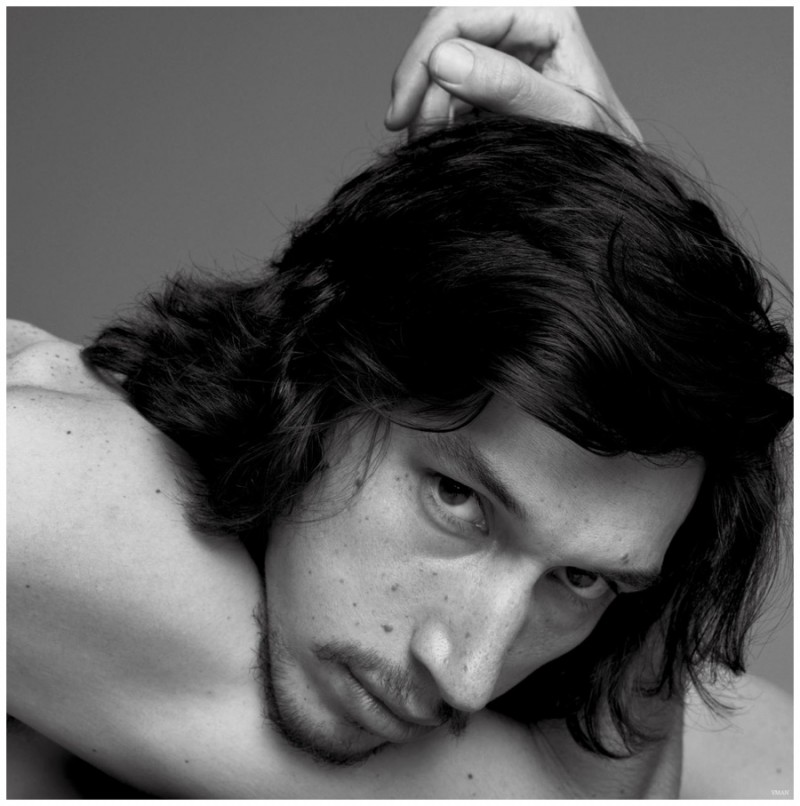 Inez & Vinoodh capture a stunning portrait of Adam Driver.