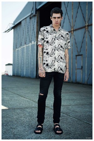 AllSaints Men Spring 2015 Style Guide Cole Mohr 003