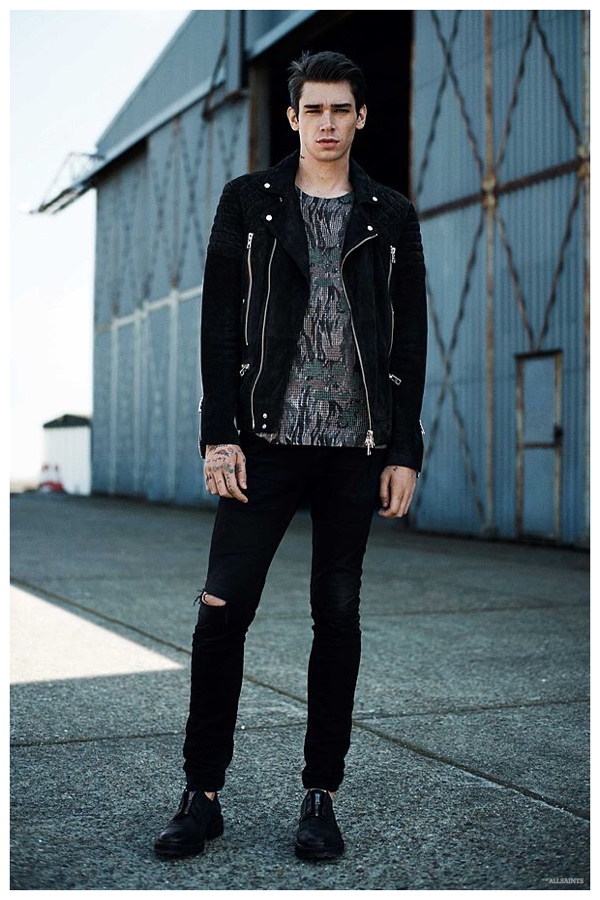 AllSaints Delivers Trendy Spring 2015 Styles