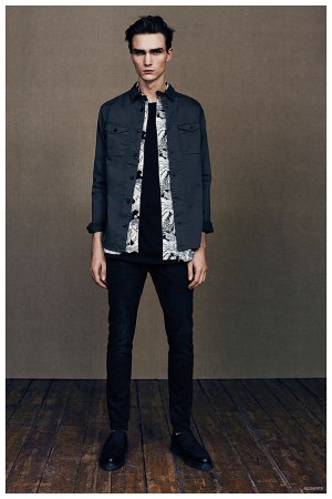 AllSaints Men Spring 2015 Style Guide Gryphon OShea 001