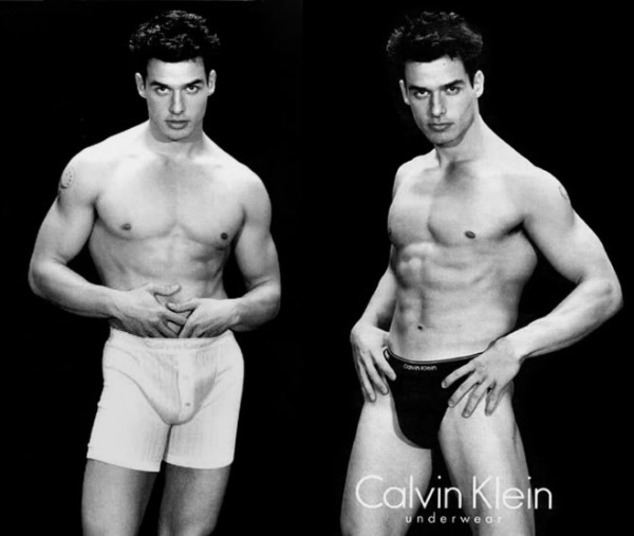A popular soap star at the time, Antonio Sabato Jr. appeared in Calvin Klein Underwear's 1990 campaign. Little did we know, the then Calvin Klein Underwear model would make a run for Congress nearly thirty years later.