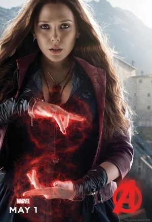 Avengers Age of Ultron Movie Poster Scarlet Witch