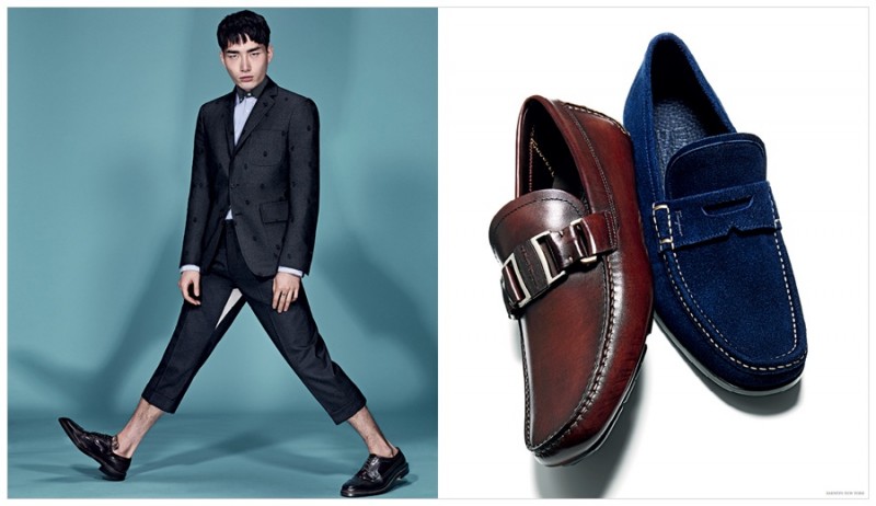 Left: Wooster + Lardini / Right: Salvatore Ferragamo