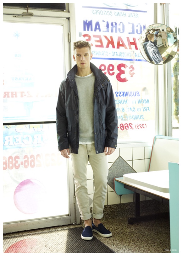 Benjamin Eidem embraces normcore style in basic separates.