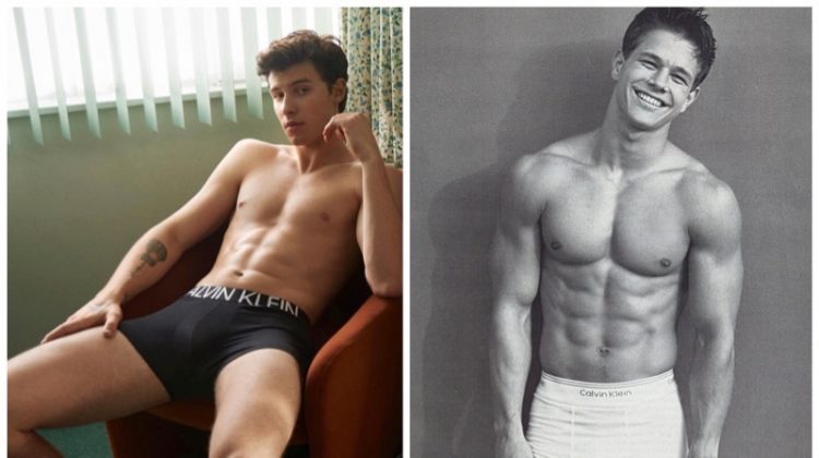 Revisited: Shawn Mendes and Mark Wahlberg for Calvin Klein Underwear