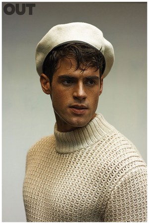 Chad White is Sailor Chic for OUT Photo Shoot