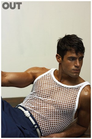 Chad White is Sailor Chic for OUT Photo Shoot