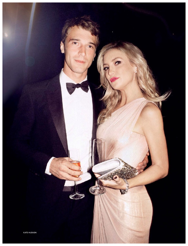 GQ Style Germany: Clément Chabernaud poses for a photo with Kate Hudson.