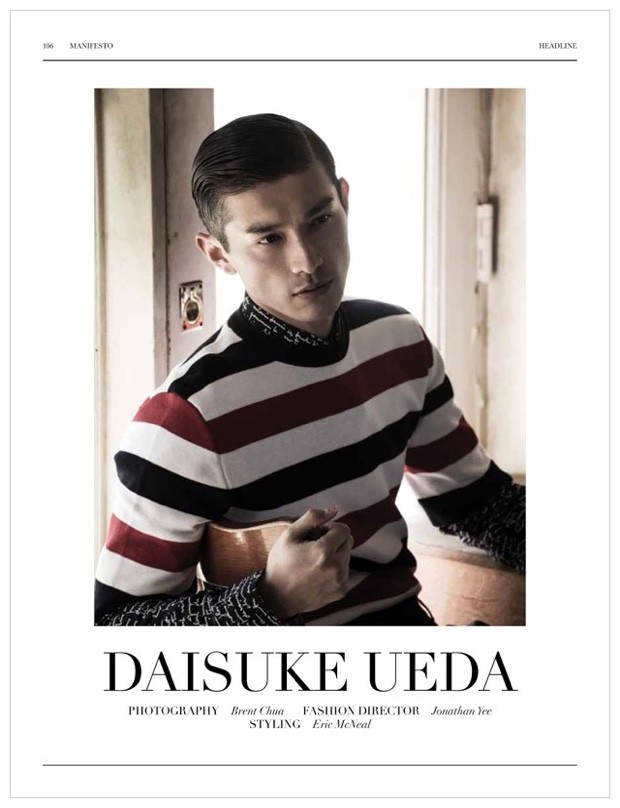 Daisuke Ueda Manifesto Cover Photo Shoot Dior Homme Spring 2015 002