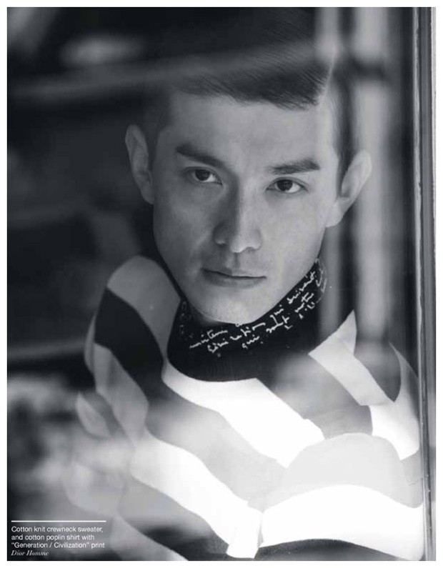 Daisuke Ueda Manifesto Cover Photo Shoot Dior Homme Spring 2015 005