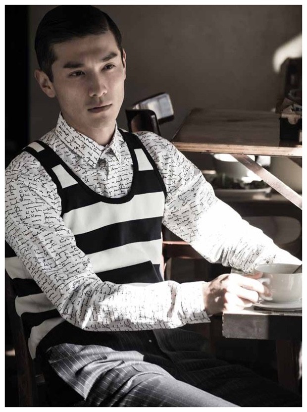 Daisuke Ueda Manifesto Cover Photo Shoot Dior Homme Spring 2015 006