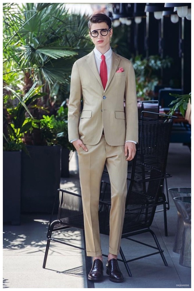Dsquared2 Spring/Summer 2015 Men’s Suiting Collection | The Fashionisto
