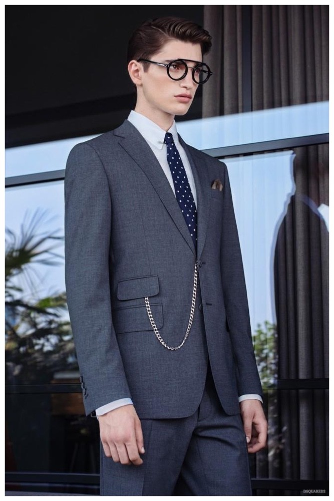 Dsquared2 Suits Spring Summer 2015 Collection 005
