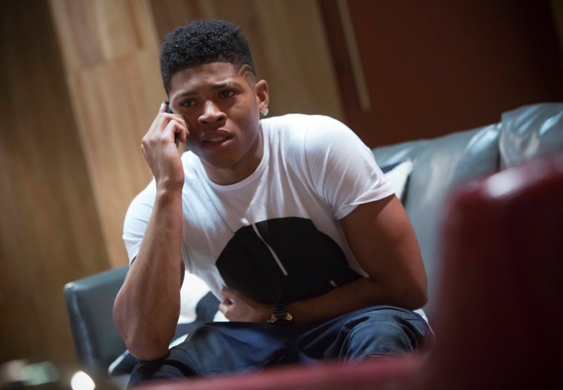 Hakeem Lyon is distress.