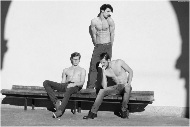 Left to Right: Vincenzo Amato, Alfonso Troyano, Caio Medeiros