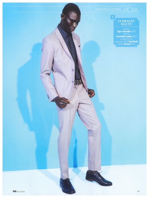 Fernando Cabral Dons Spring Suits for GQ France