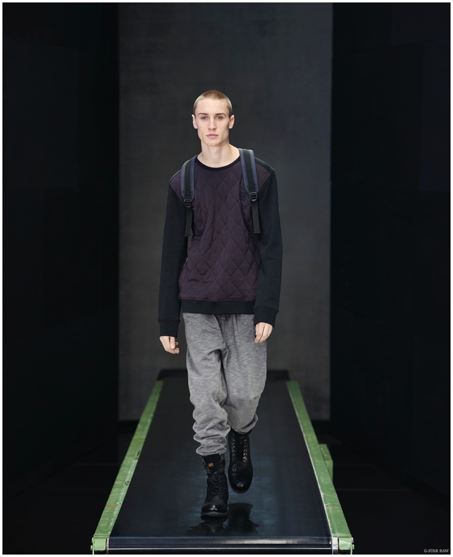 G-Star Raw Fall/Winter 2015 Menswear Collection: Moto Inspired Styles