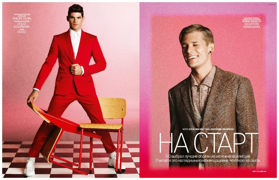 GQ Russia Spring 2015 Shoot
