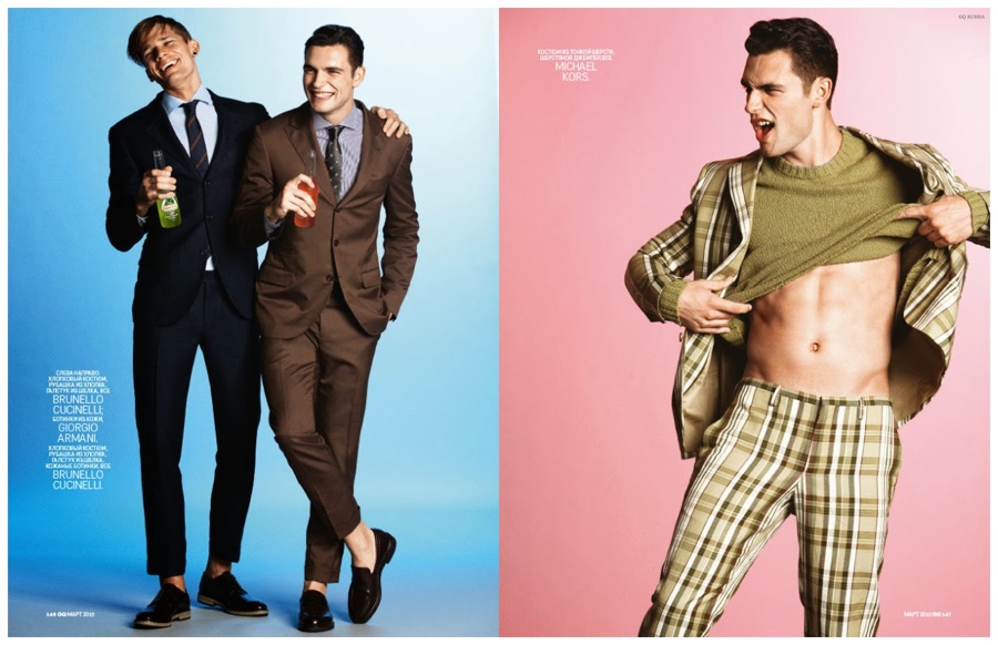 GQ Russia Spring 2015 Shoot