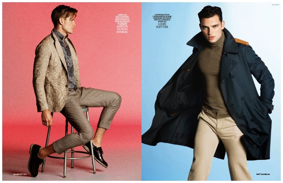 GQ Russia Spring 2015 Shoot