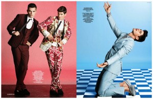Ryan, Andrey & Will Get Campy for Spring Fashion Shoot