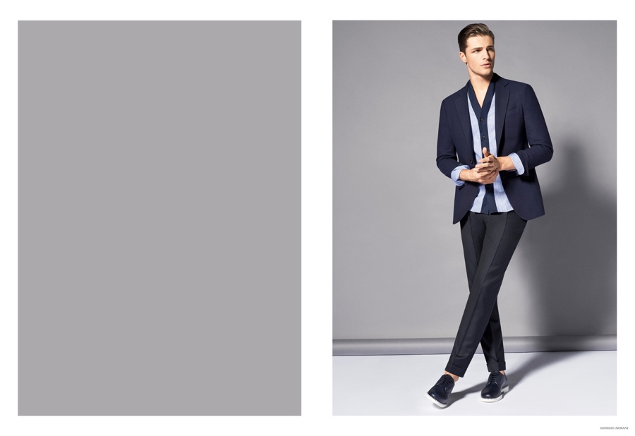 Giorgio Armani Spring Summer 2015 Menswear Collection