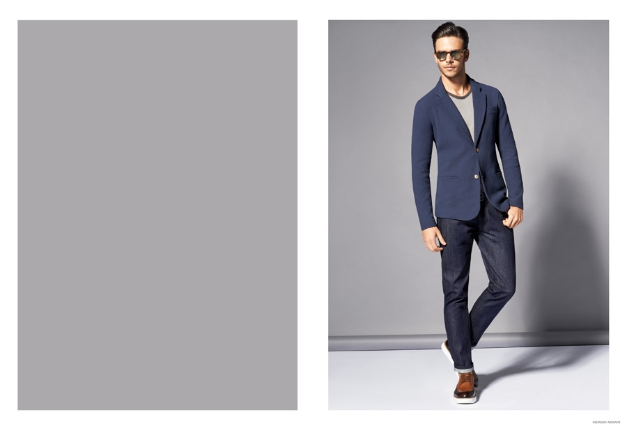 Giorgio Armani Spring Summer 2015 Menswear Collection