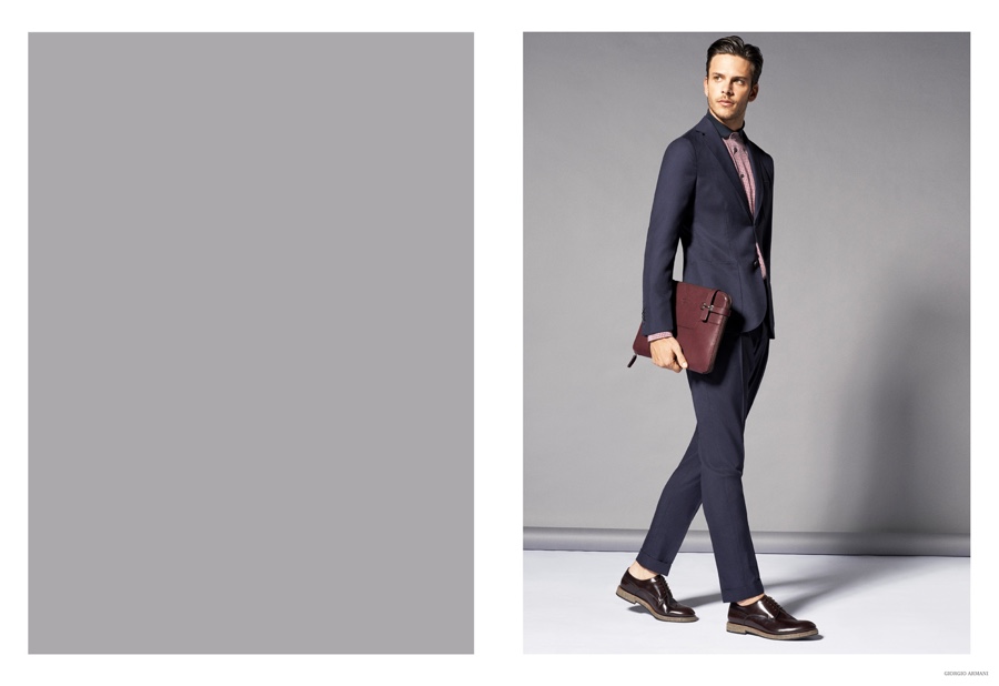 Giorgio Armani Spring Summer 2015 Menswear Collection