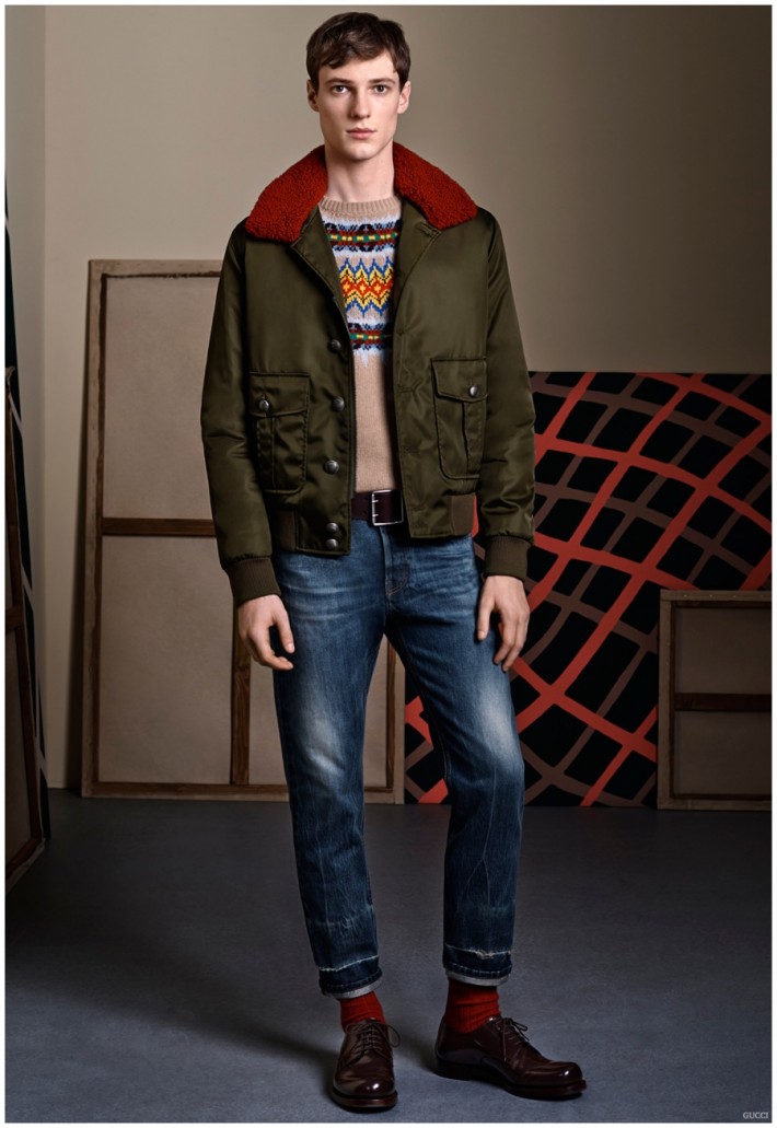 Gucci Pre-Fall 2015 Menswear Collection: Casual Chic + Equestrian ...