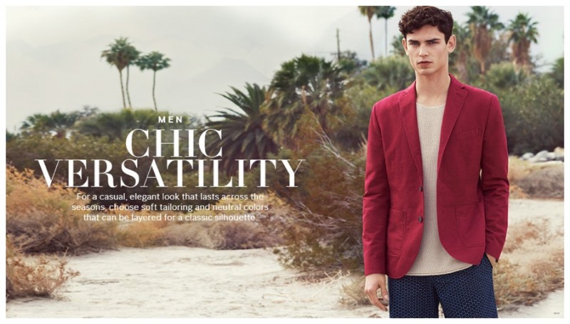 Arthur Gosse heads outdoors for a H&M style update.