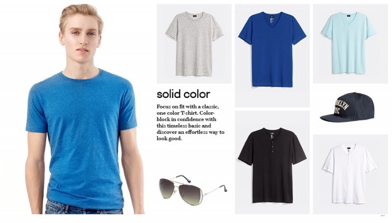 H&M Solid Color T-Shirts