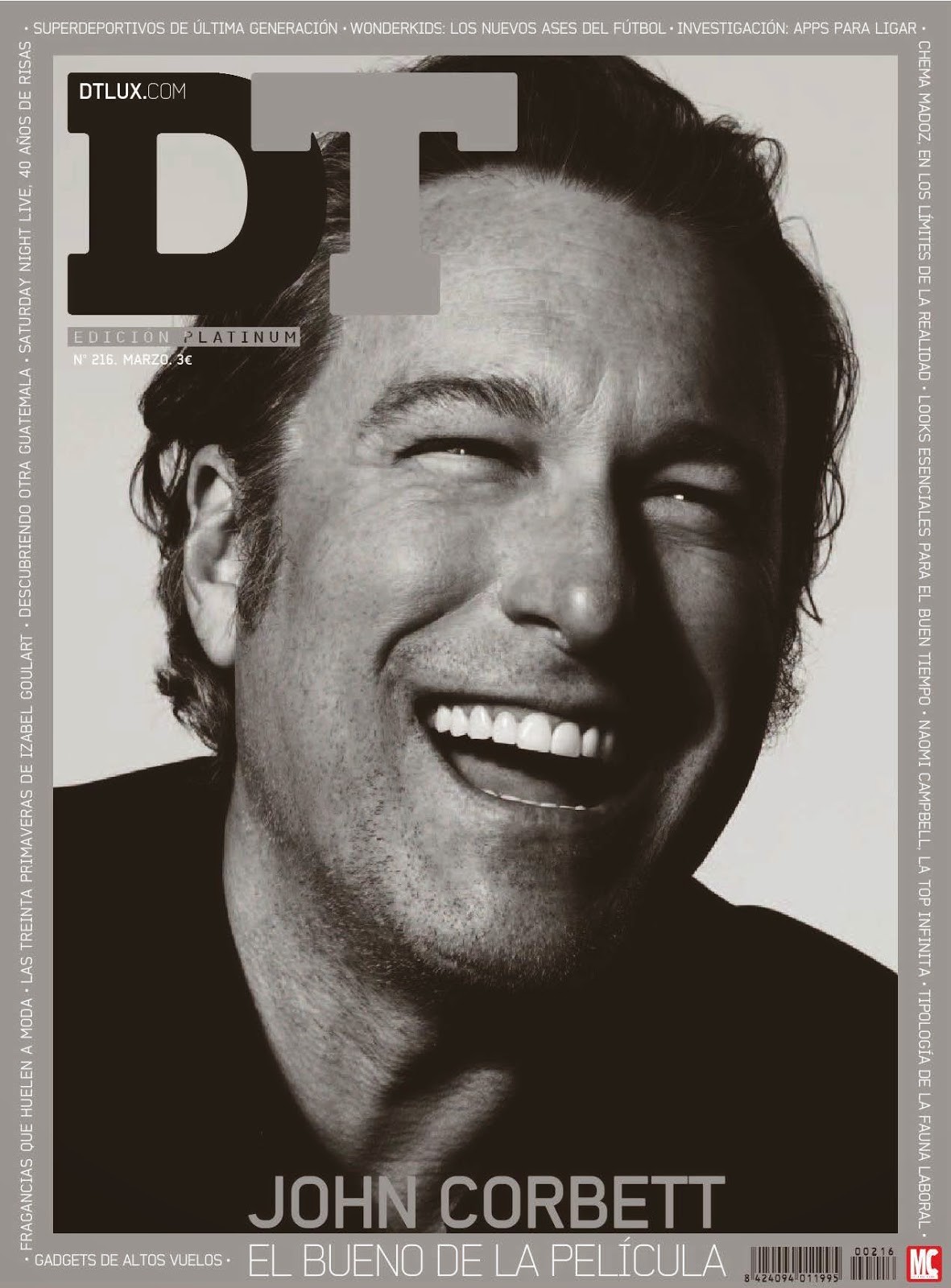 John Corbett Covers DT March 2015 Issue