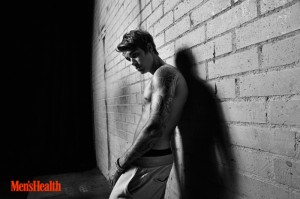Justin Bieber Mens Health April 2015 Cover Photo Shoot Shirtless Fitness Picture