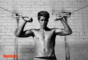 Justin Bieber Mens Health April 2015 Cover Photo Shoot Shirtless Picture