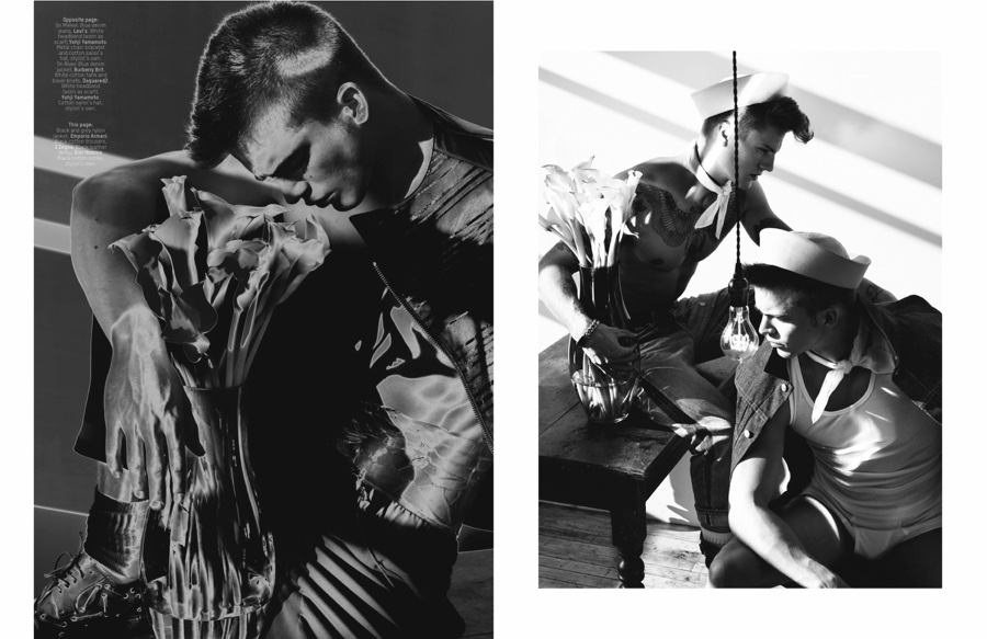 LOfficiel Hommes Singapore Spring Summer 2015 Cover Photo Shoot