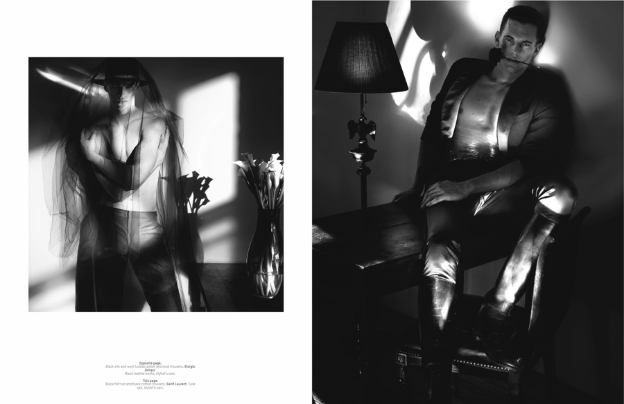 LOfficiel Hommes Singapore Spring Summer 2015 Cover Photo Shoot