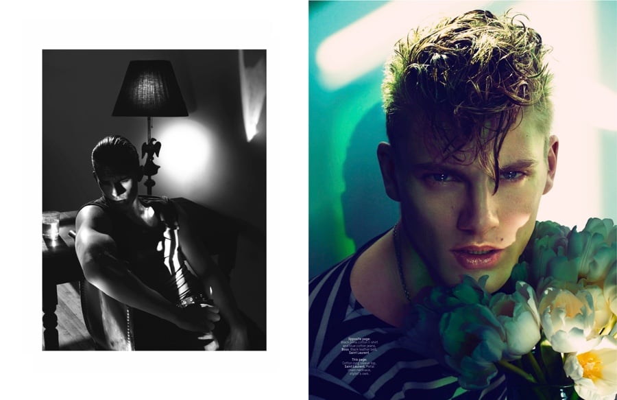 LOfficiel Hommes Singapore Spring Summer 2015 Cover Photo Shoot