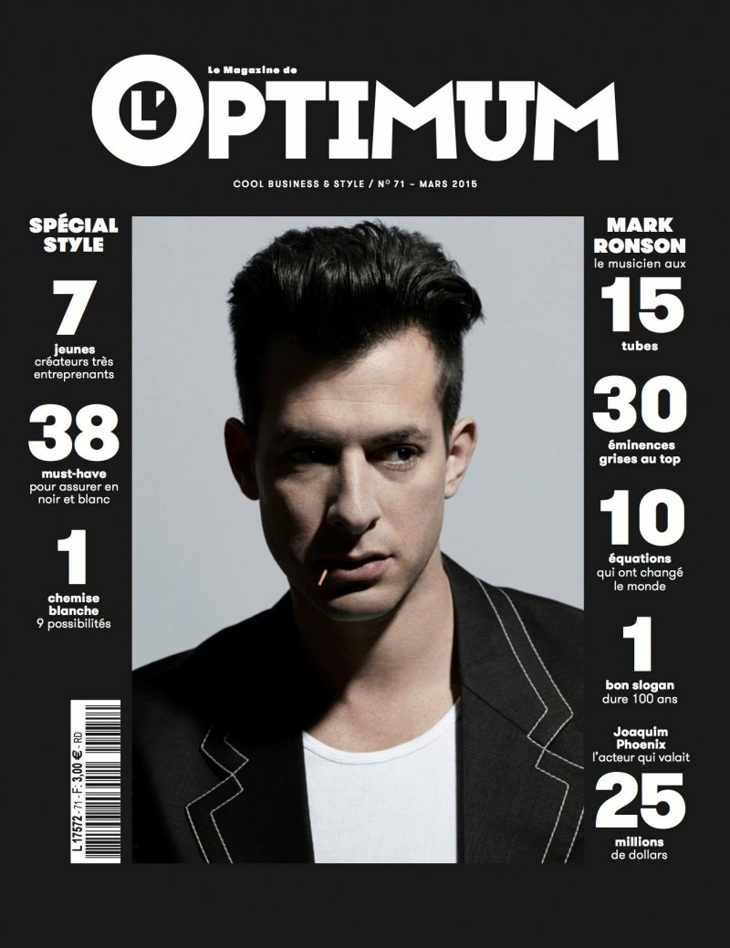 Mark Ronson covers L'Optimum.