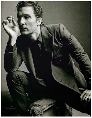 Matthew McConaughey Icon Magazine 2015 Dolce Gabbana Photo Shoot 006
