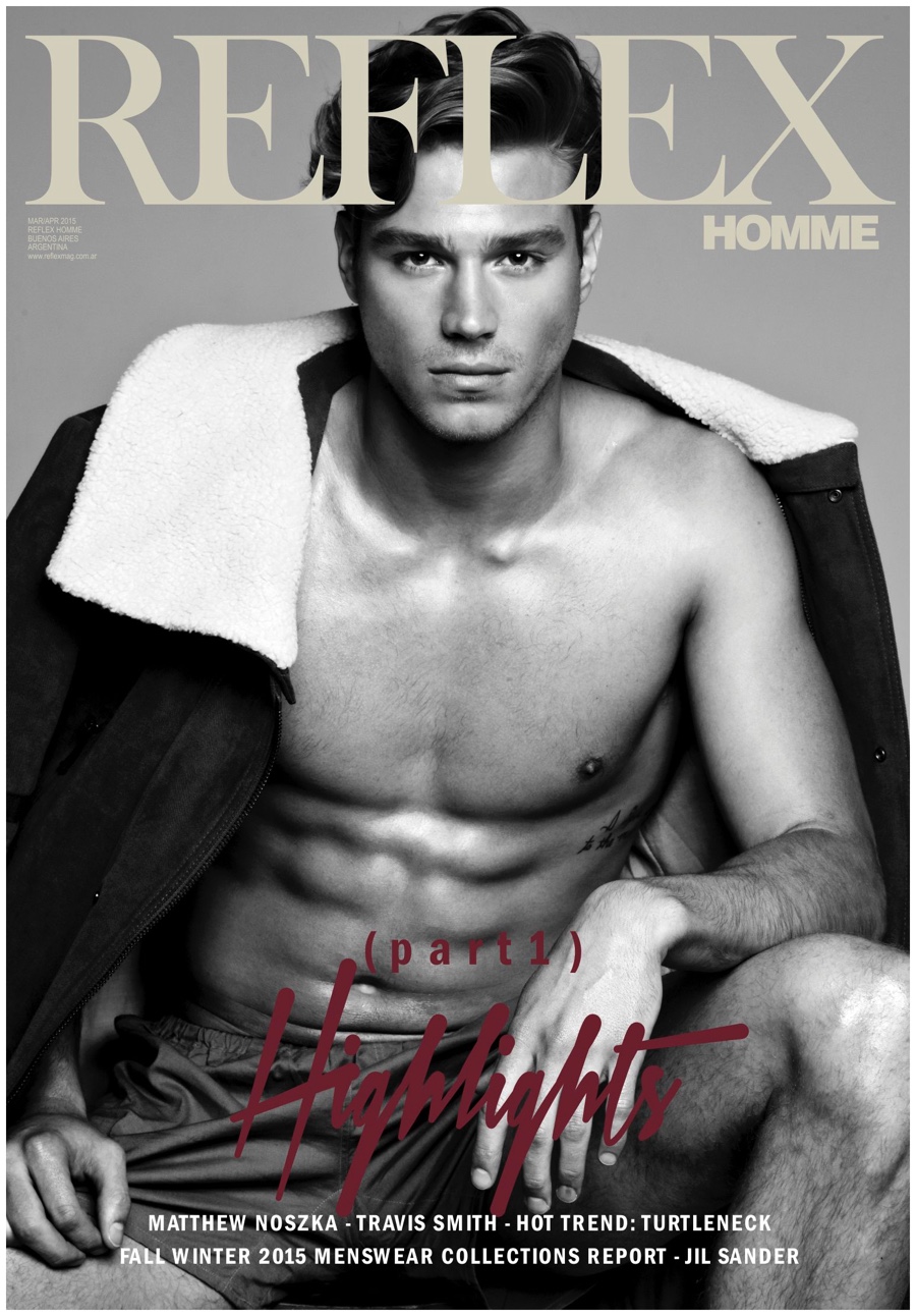 Matthew Noszka Covers Reflex Homme