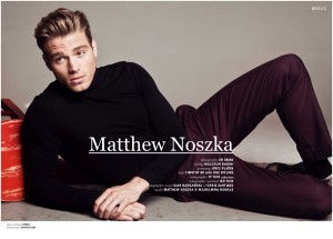 Matthew Noszka Covers Reflex Homme