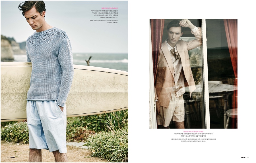 Max Von Isser Leon Korea Fashion Editorial 2015 002