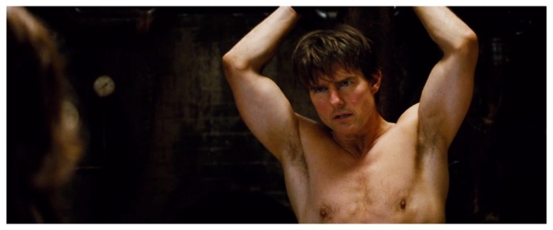 Tom Cruise as Ethan Hunt in Mission: Impossible Rogue Nation.